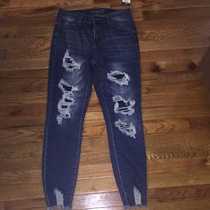 Rue 21 distressed jeans!